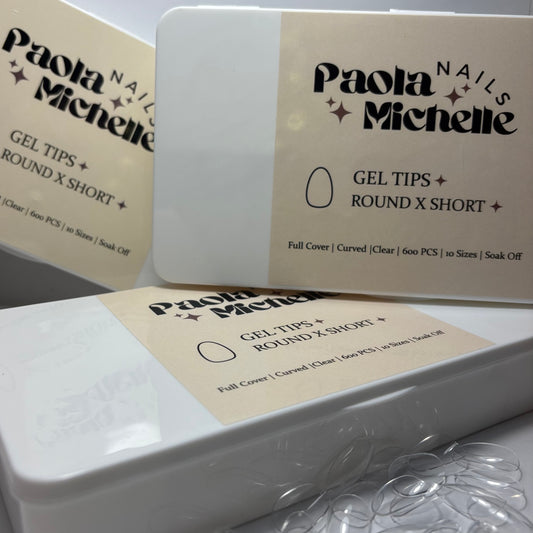 Gel tips Round X Short