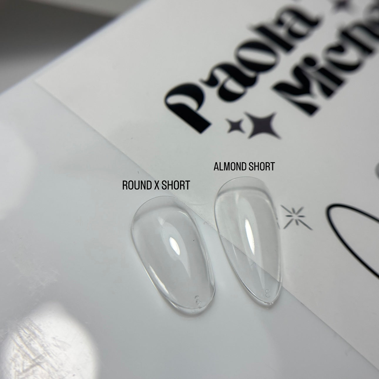 Gel tips Almond Short